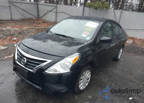 2019 Nissan Versa 1.6 Sv из США, поврежденный, VIN 3N1CN7AP5KL851822